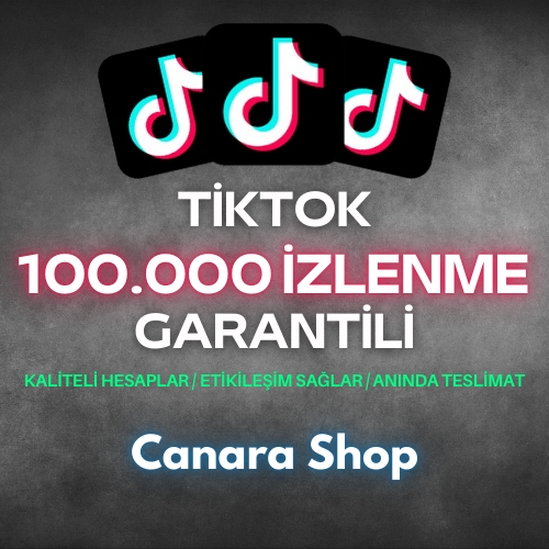  ⭐TİKTOK 100000 İZLENME - Garantili - En İyisi - Düşüş Yok